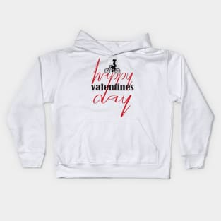 valentines day by chakibium Kids Hoodie